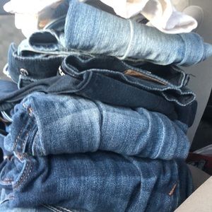 Express & Hollister jeans